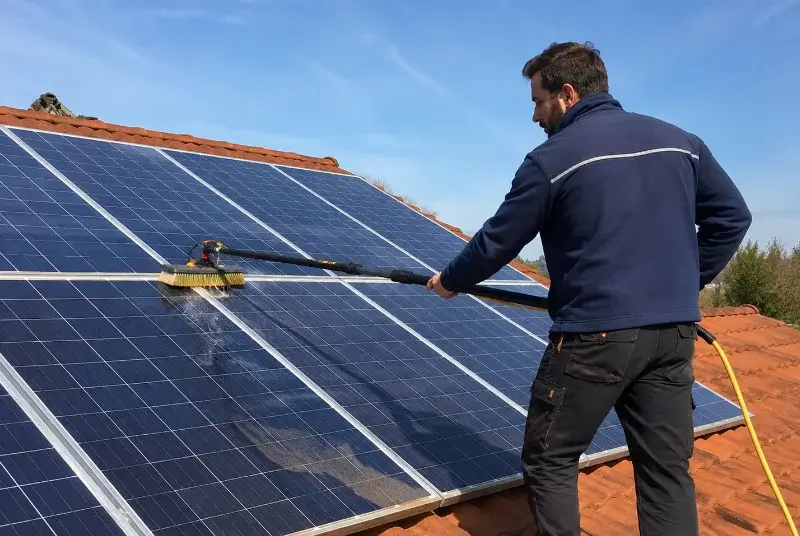 Nettoyage et entretien de panneaux solaires à Denain